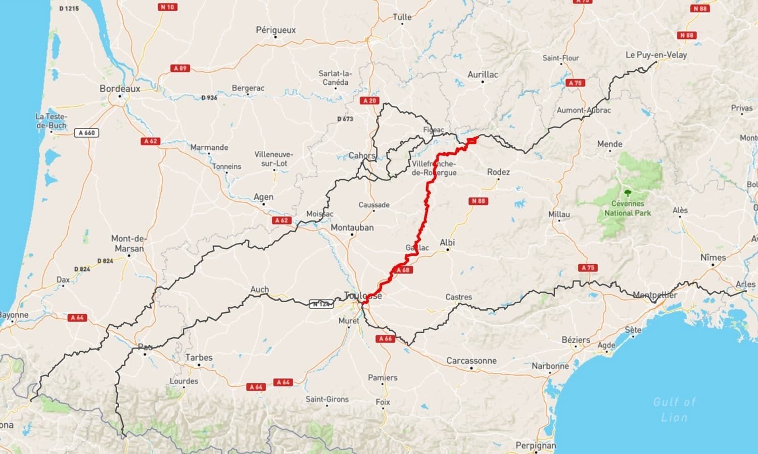 Article : La voie Conques-Toulouse est en ligne