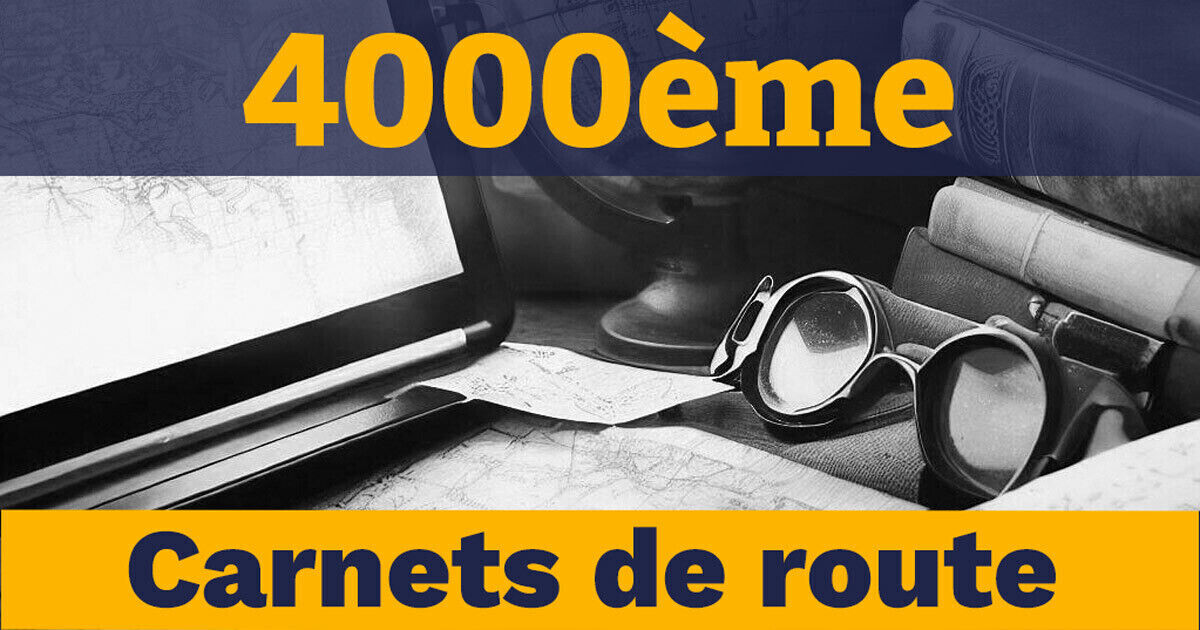 Article : 4000 carnets de route