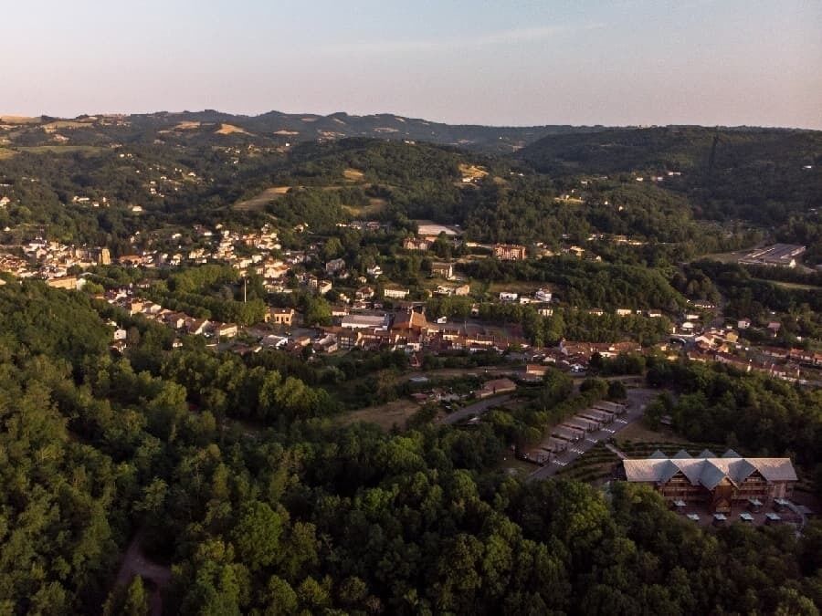 Cransac - Ville étape à Cransac (Aveyron)