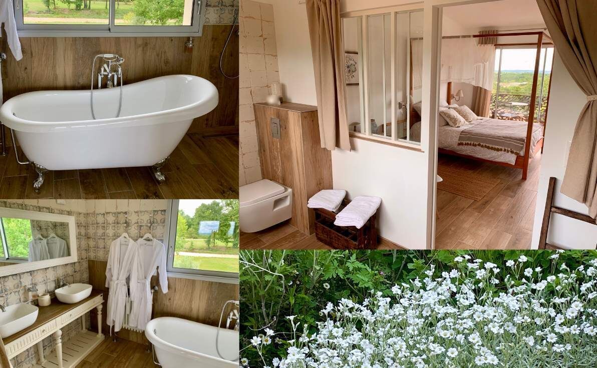 Photos de Le Clos de la Fontaine Vues de Le Clos de la Fontaine - Chambre d'hôtes - Labastide-Marnhac