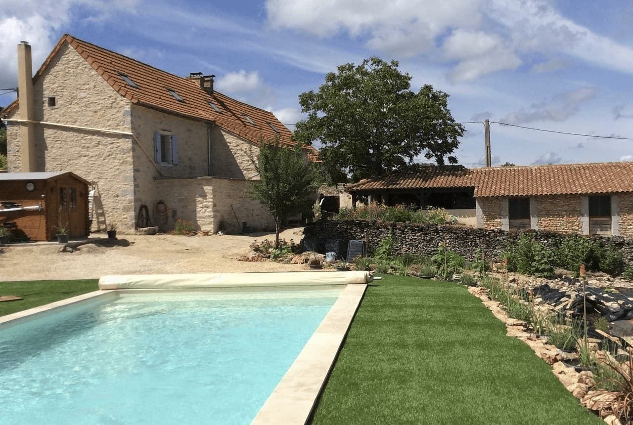 Magnifique ensemble en pierre Immobilier - Magnifique ensemble en pierre